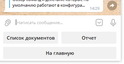 Приложение телеграмм