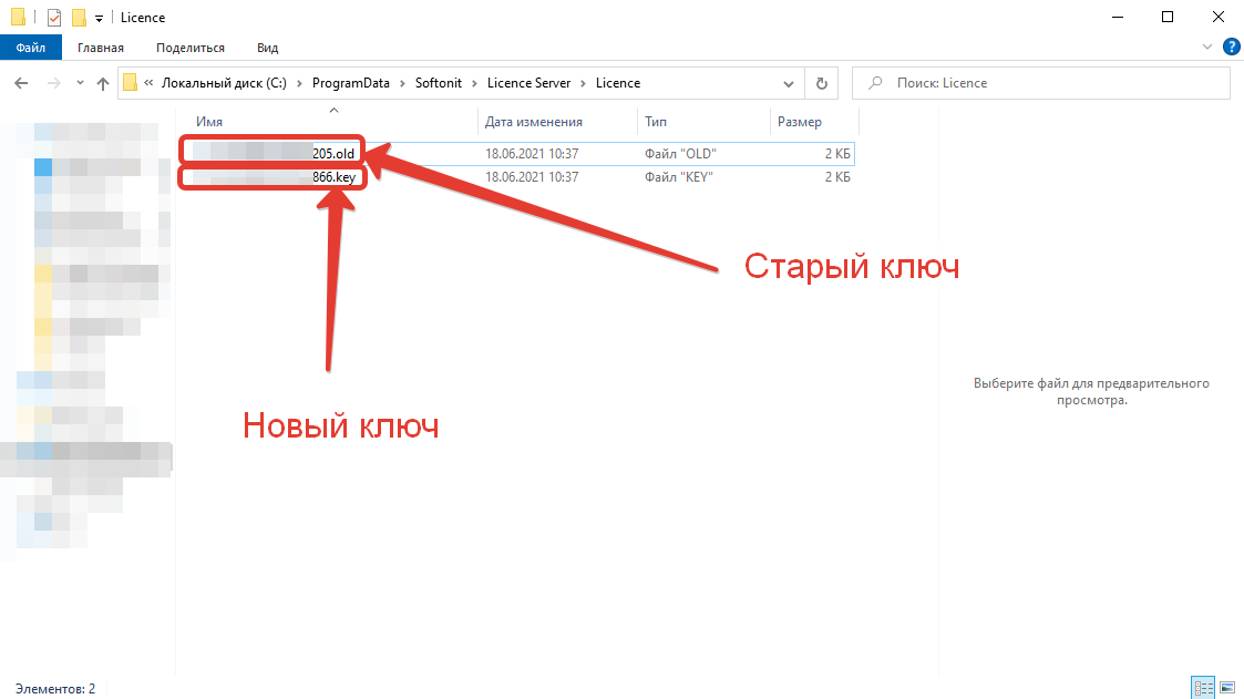 Установка лицензий